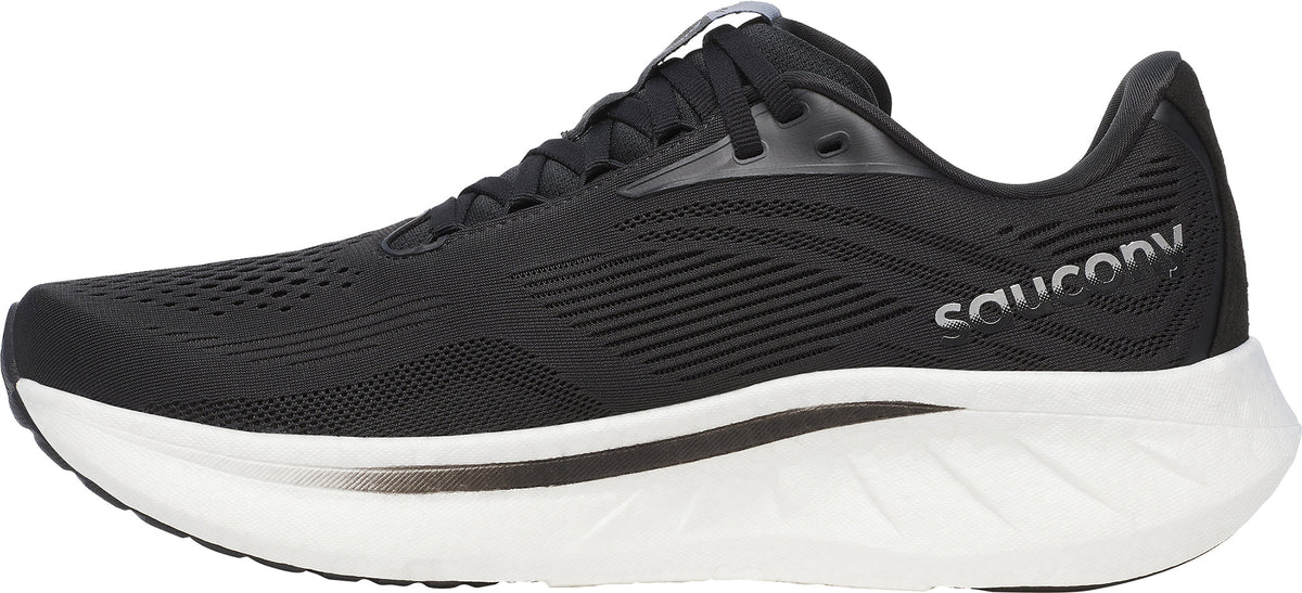 Saucony Ride 18 Mens Running Shoes - Black