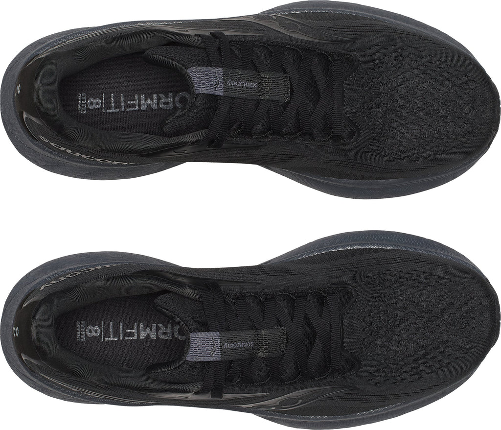 Saucony Ride 18 Mens Running Shoes - Black