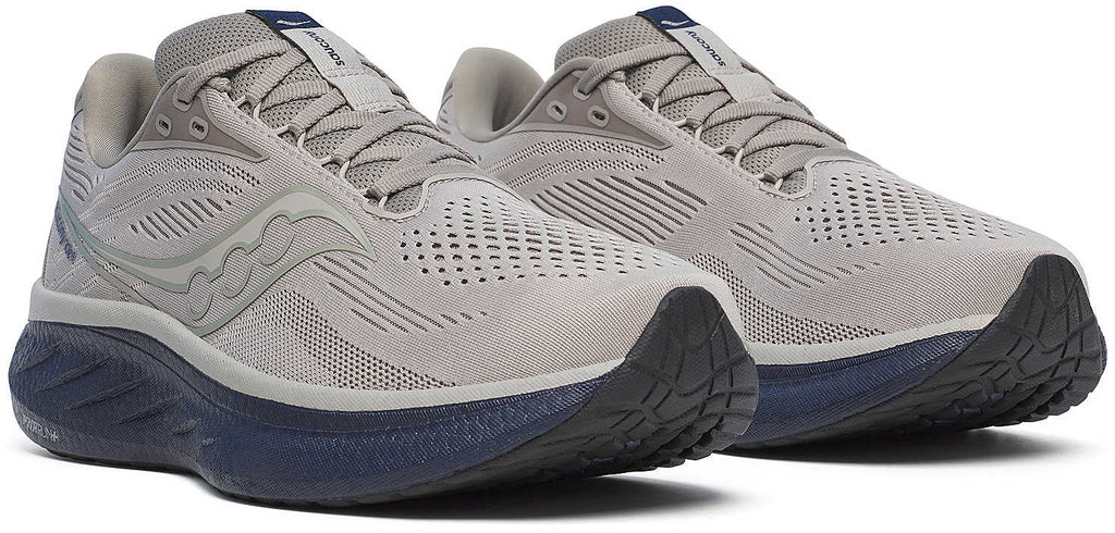 Saucony Ride 18 Mens Running Shoes - Grey