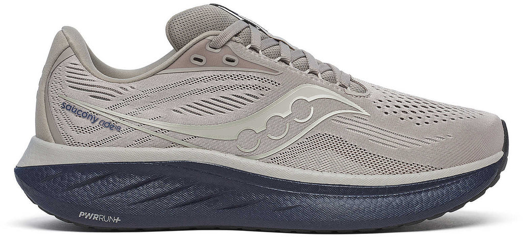 Saucony Ride 18 Mens Running Shoes - Grey