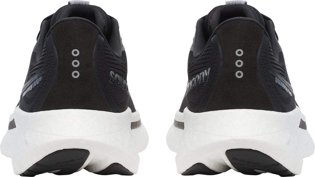 Saucony Ride 18 WIDE FIT Mens Running Shoes - Black