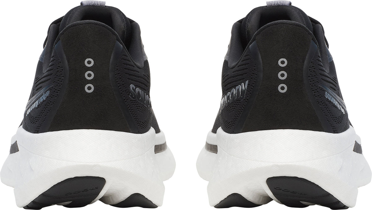 Saucony Ride 18 WIDE FIT Mens Running Shoes - Black