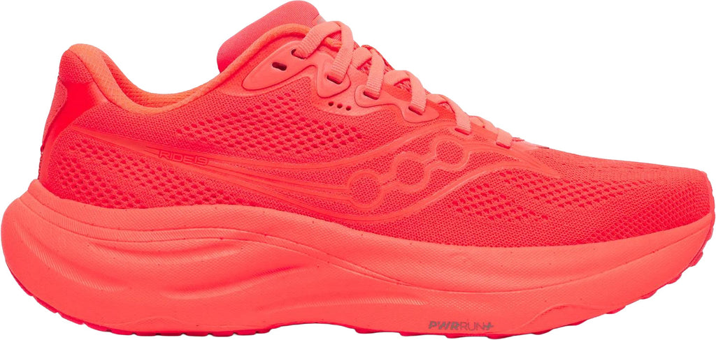 Saucony Ride 19 Womens Running Shoes - Red