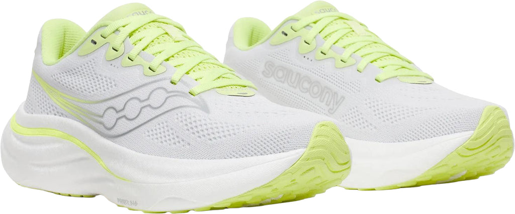 Saucony Ride 19 Womens Running Shoes - White