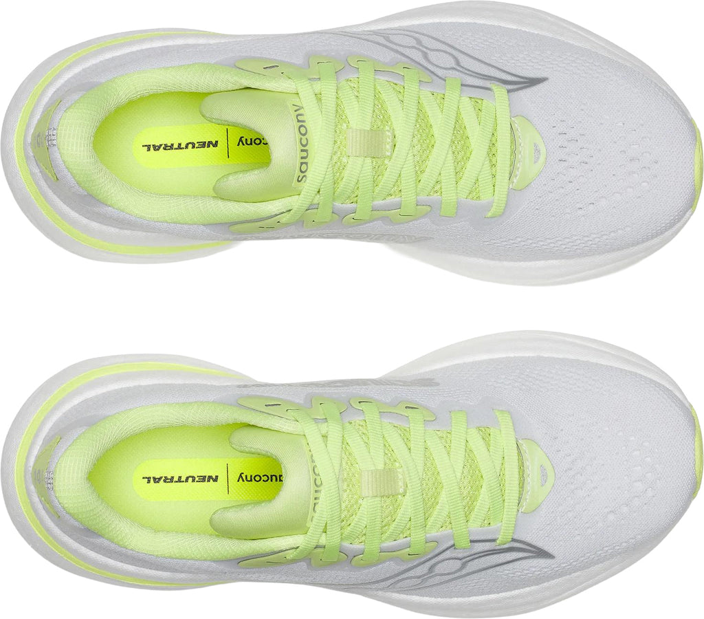 Saucony Ride 19 Womens Running Shoes - White