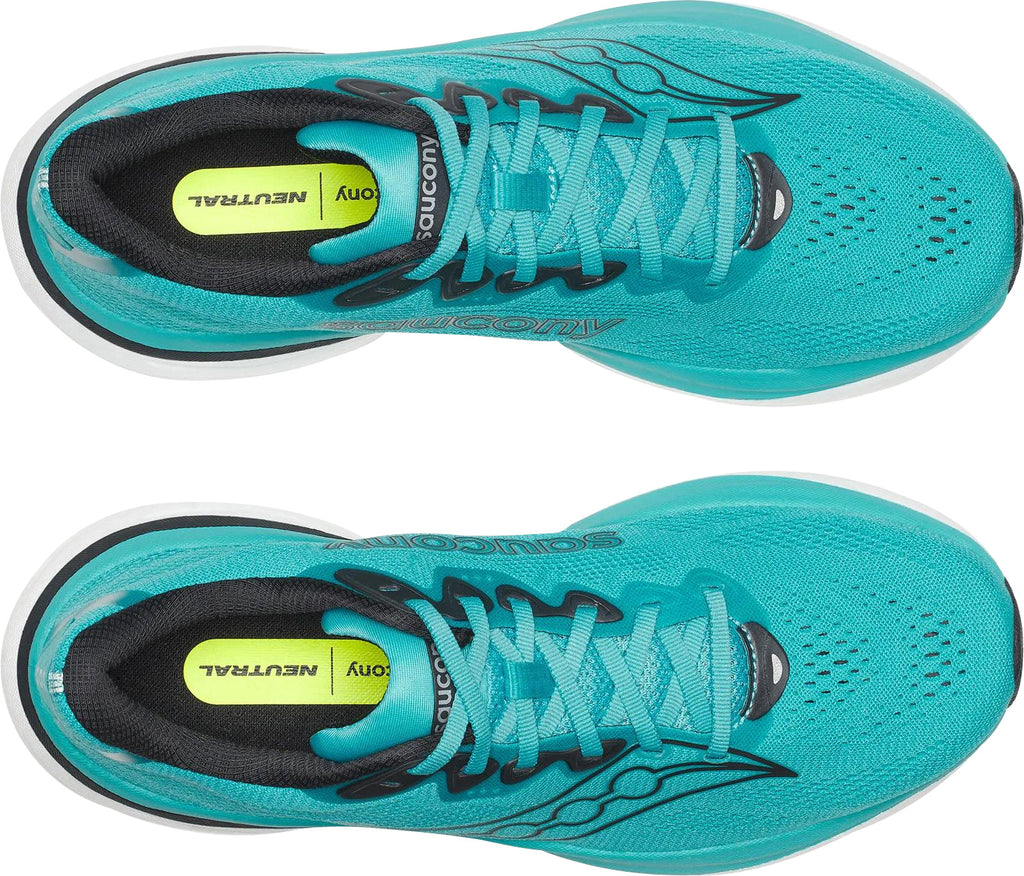 Saucony Ride 19 Mens Running Shoes - Green