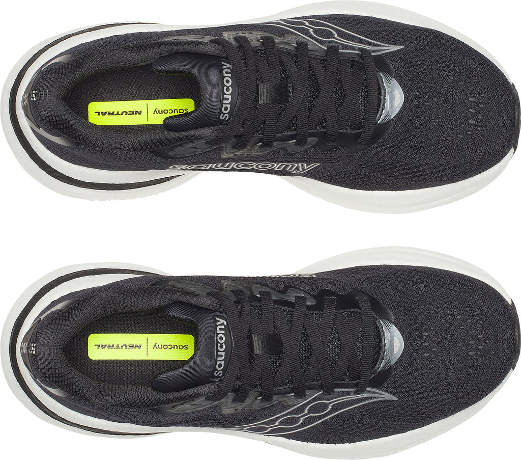 Saucony Ride 19 Womens Running Shoes - Black
