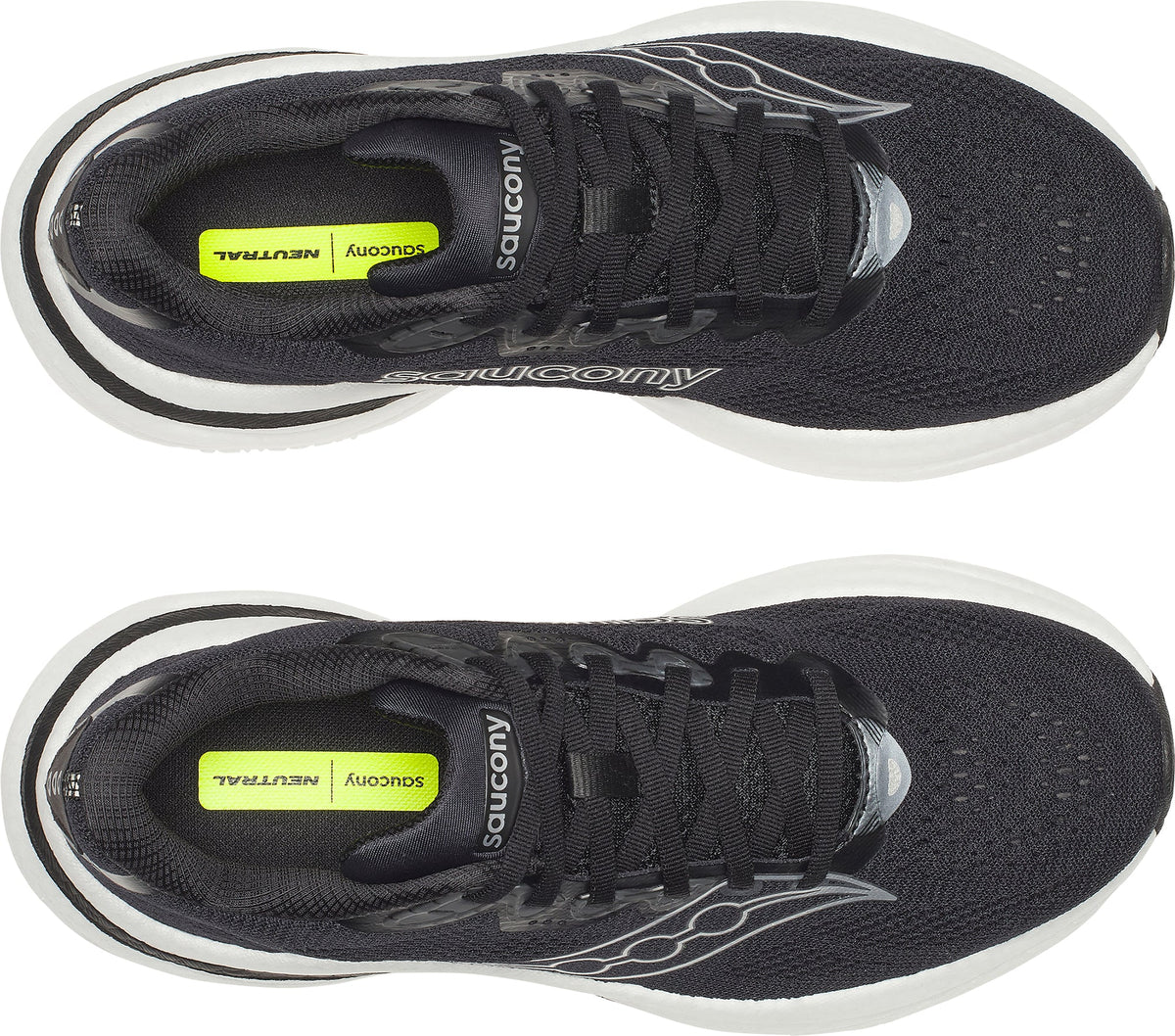 Saucony Ride 19 Womens Running Shoes - Black