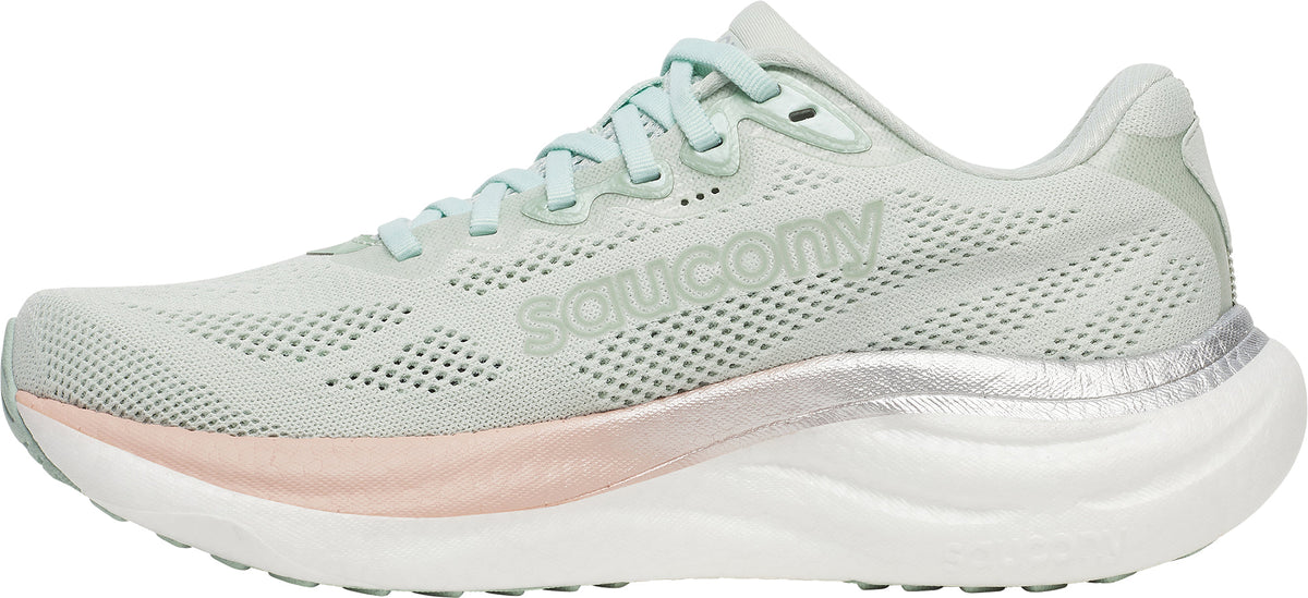 Saucony Ride 19 Womens Running Shoes - Green