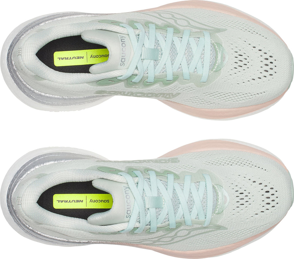 Saucony Ride 19 Womens Running Shoes - Green