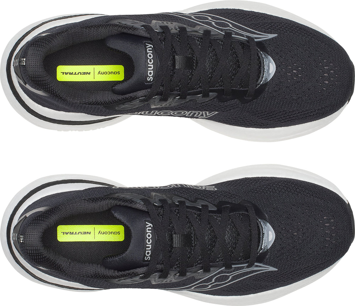 Saucony Ride 19 Mens Running Shoes - Black