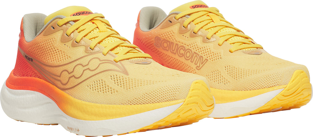 Saucony Ride 19 Mens Running Shoes - Yellow