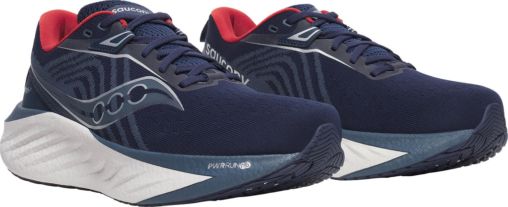 Saucony Triumph 22 Mens Running Shoes - Blue