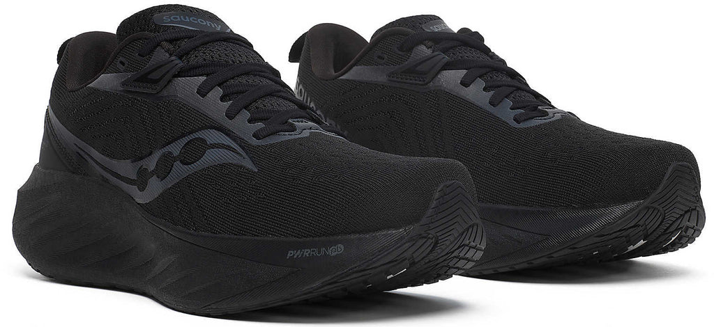 Saucony Triumph 22 Mens Running Shoes - Black