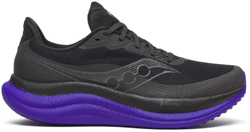Saucony Triumph 23 GORE-TEX Mens Running Shoes - Black