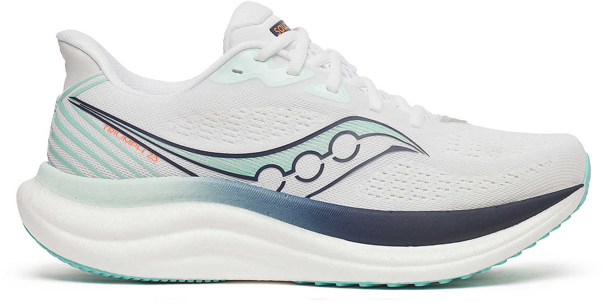 Saucony Triumph 23 Womens Running Shoes - White