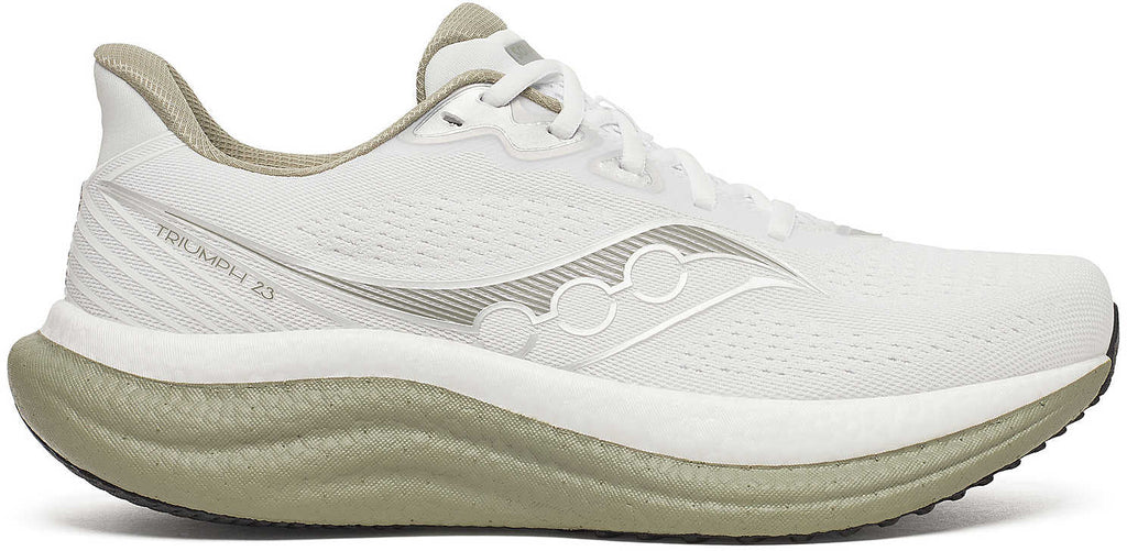 Saucony Triumph 23 Mens Running Shoes - White