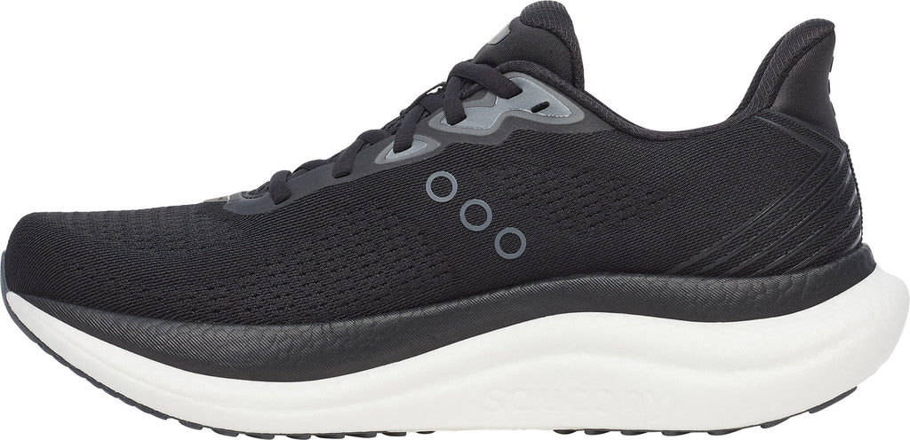Saucony Triumph 23 WIDE FIT Mens Running Shoes - Black
