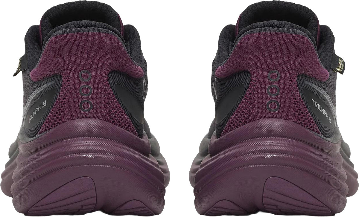 Saucony Triumph 24 GORE-TEX Womens Running Shoes - Black