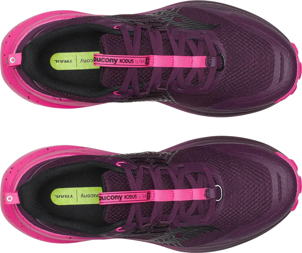 Saucony Xodus Ultra 4 Womens Trail Running Shoes - Pink