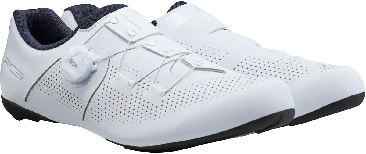 Shimano RC302 Mens Road Cycling Shoes - White