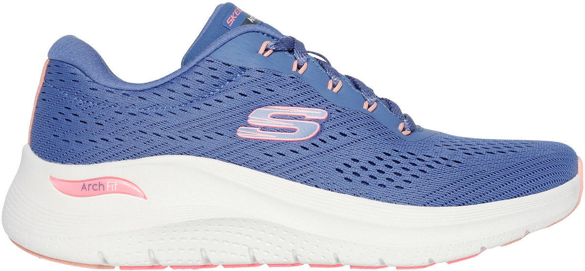 Skechers Arch Fit 2.0 Big League Womens Shoes - Blue