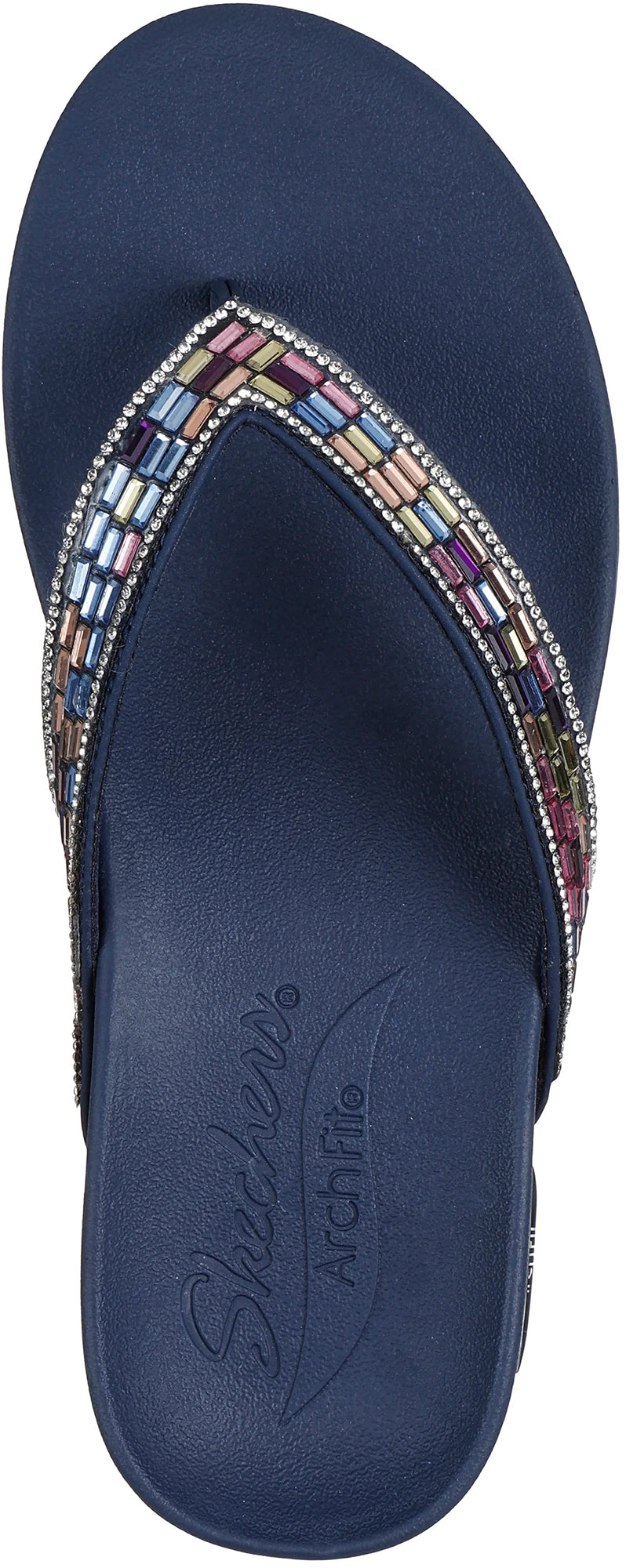 Skechers Arch Fit Meditation Glam Gal Womens Sandals - Blue