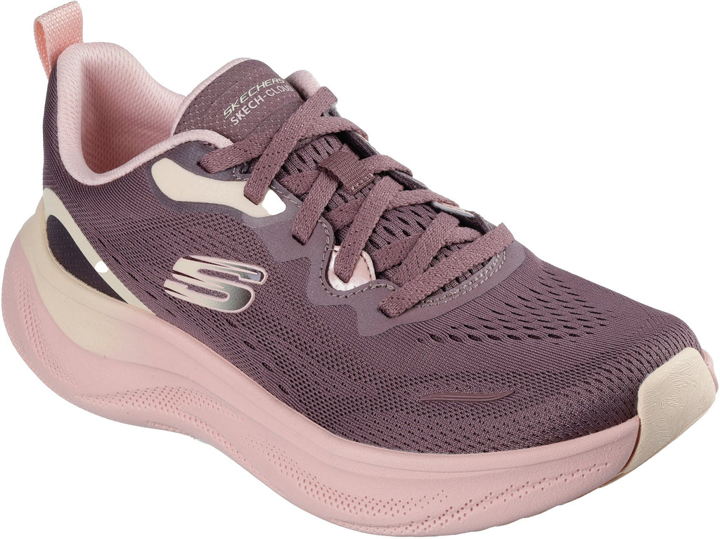 Skechers Cloud Gentle Glow Womens Shoes - Red