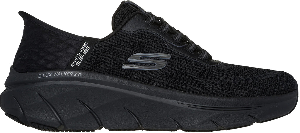 Skechers D'Lux Walking 2.0 Rezinate Mens Walking Shoes - Black