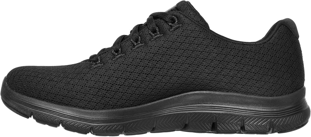 Skechers Flex Appeal 4 Coated Fideli Womens Training Shoes - Black