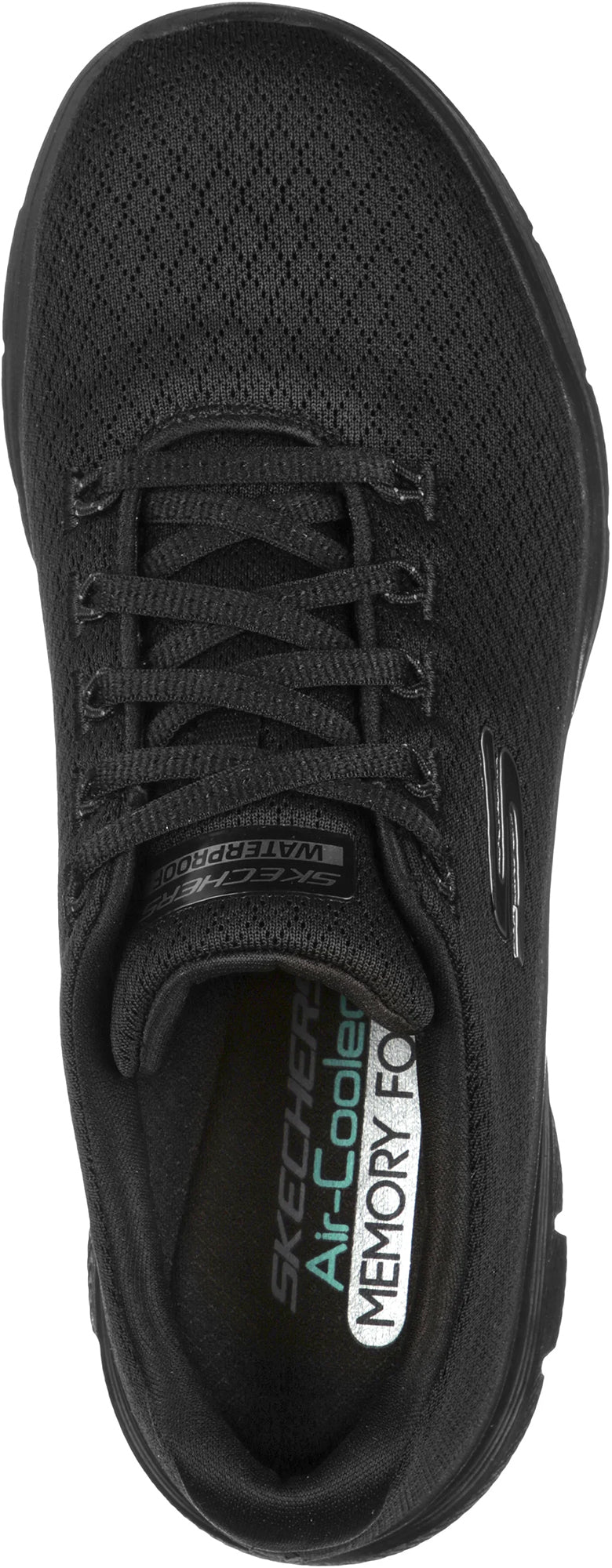 Skechers Flex Appeal 4 Coated Fideli Womens Training Shoes - Black