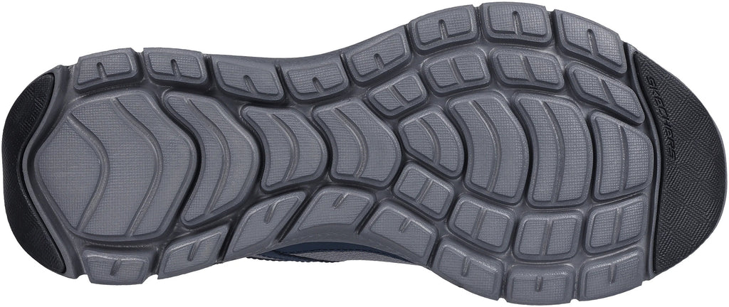 Skechers Flex GURN Velcro Mens Shoes - Blue