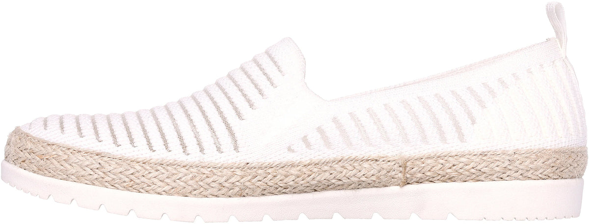 Skechers BOBS Flexpadrille Sparkling Sky Womens Shoes - White
