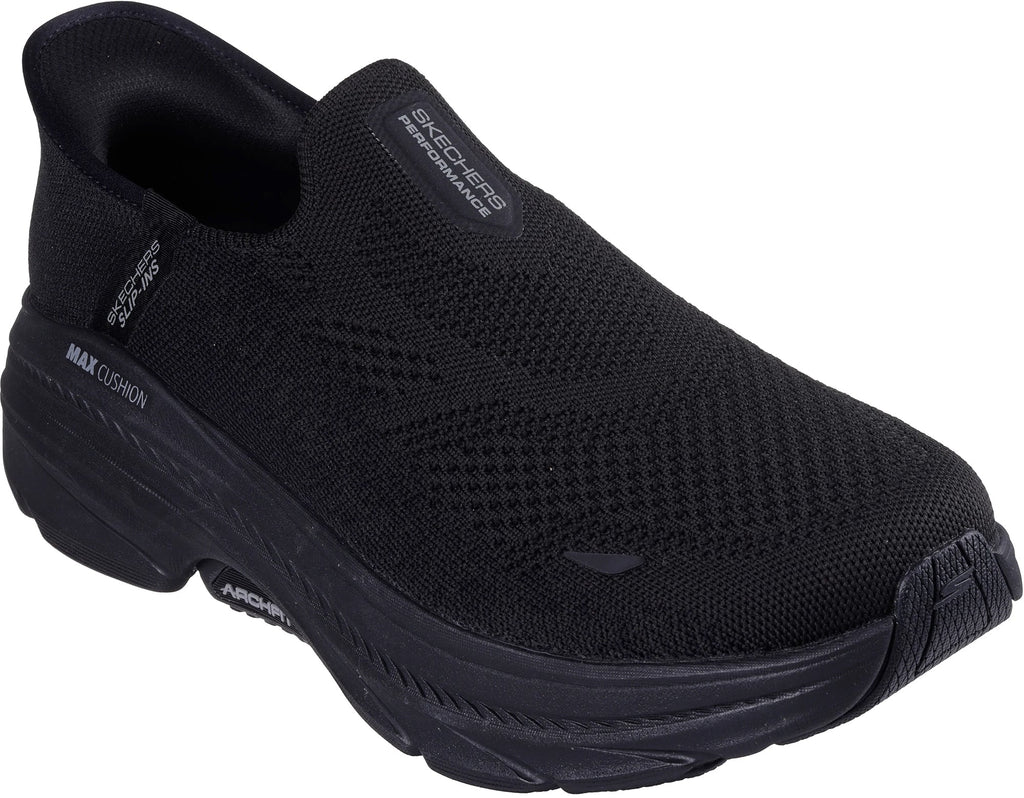 Skechers Max Cushioning Fortuitous 2.0 EXTRA WIDE FIT Mens Walking Shoes - Black