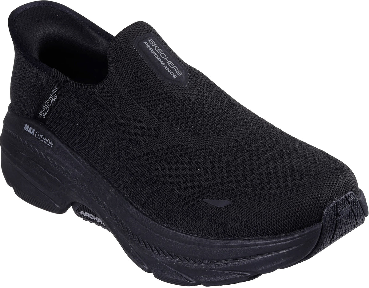 Skechers Max Cushioning Fortuitous 2.0 EXTRA WIDE FIT Mens Walking Shoes - Black