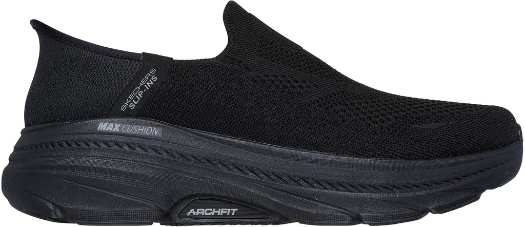 Skechers Max Cushioning Fortuitous 2.0 EXTRA WIDE FIT Mens Walking Shoes - Black