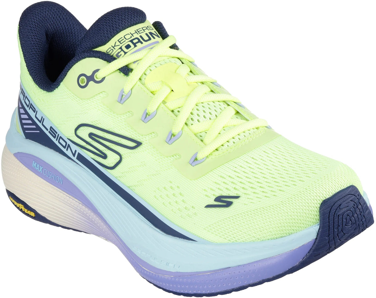 Skechers Max Cushioning Propulsion Womens Running Shoes - Yellow