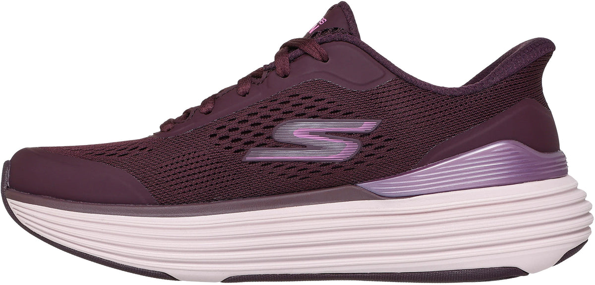 Skechers Max Cushioning Suspension Chrone Womens Running Shoes - Red