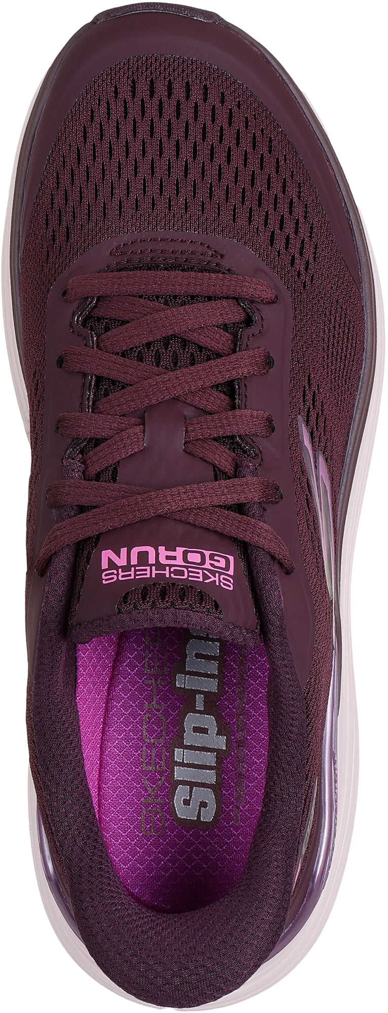 Skechers Max Cushioning Suspension Chrone Womens Running Shoes - Red