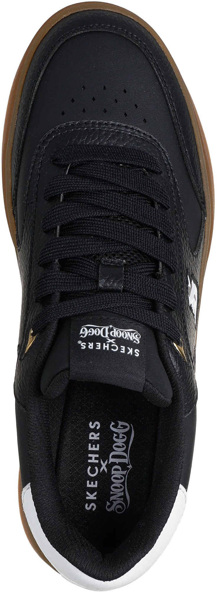 Skechers Snoop Dogg Courtside Cali Dudez Mens Shoes - Black