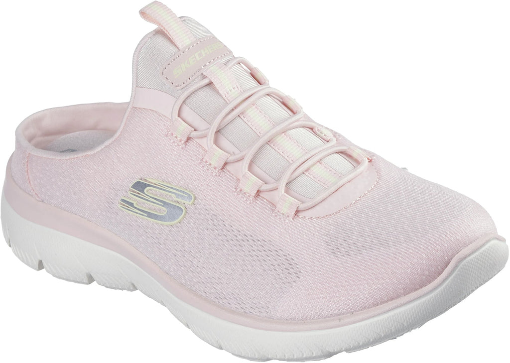 Skechers Summits Simply Sweet Backless Womens Shoes - Pink