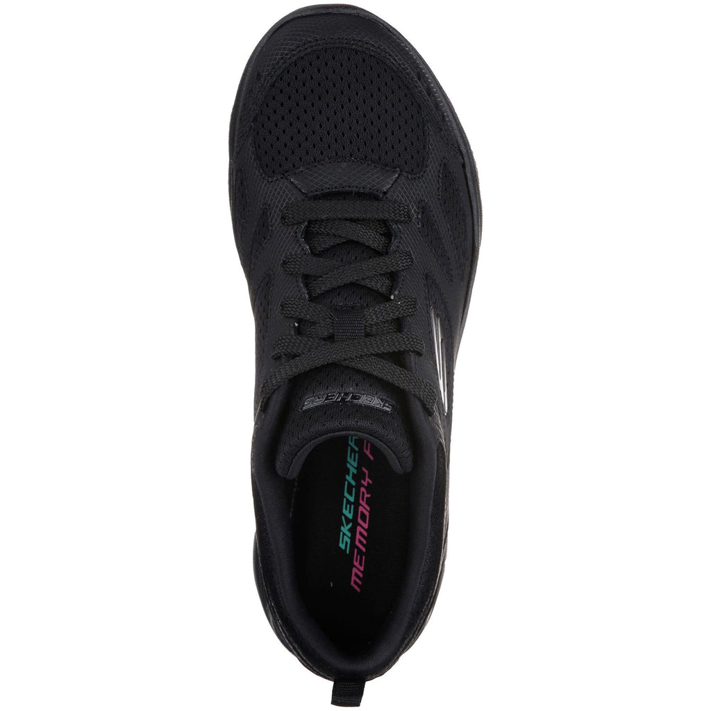 Skechers Summits Suited Womens Training Shoes - Black