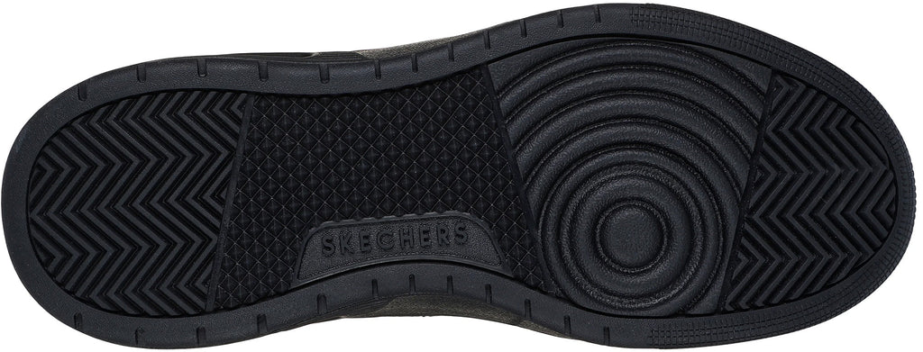 Skechers UNO Court Low Post Match Mens Shoes - Black