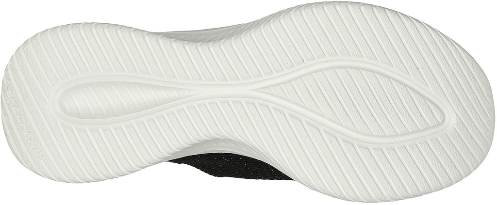 Skechers Ultra Flex 3.0 Glitter Me Womens Shoes - Black