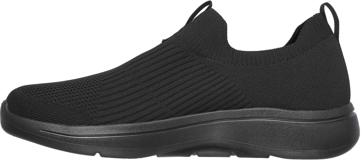 Skechers GO Walk Arch Fit Iconic EXTRA WIDE FIT Mens Walking Shoes - Black
