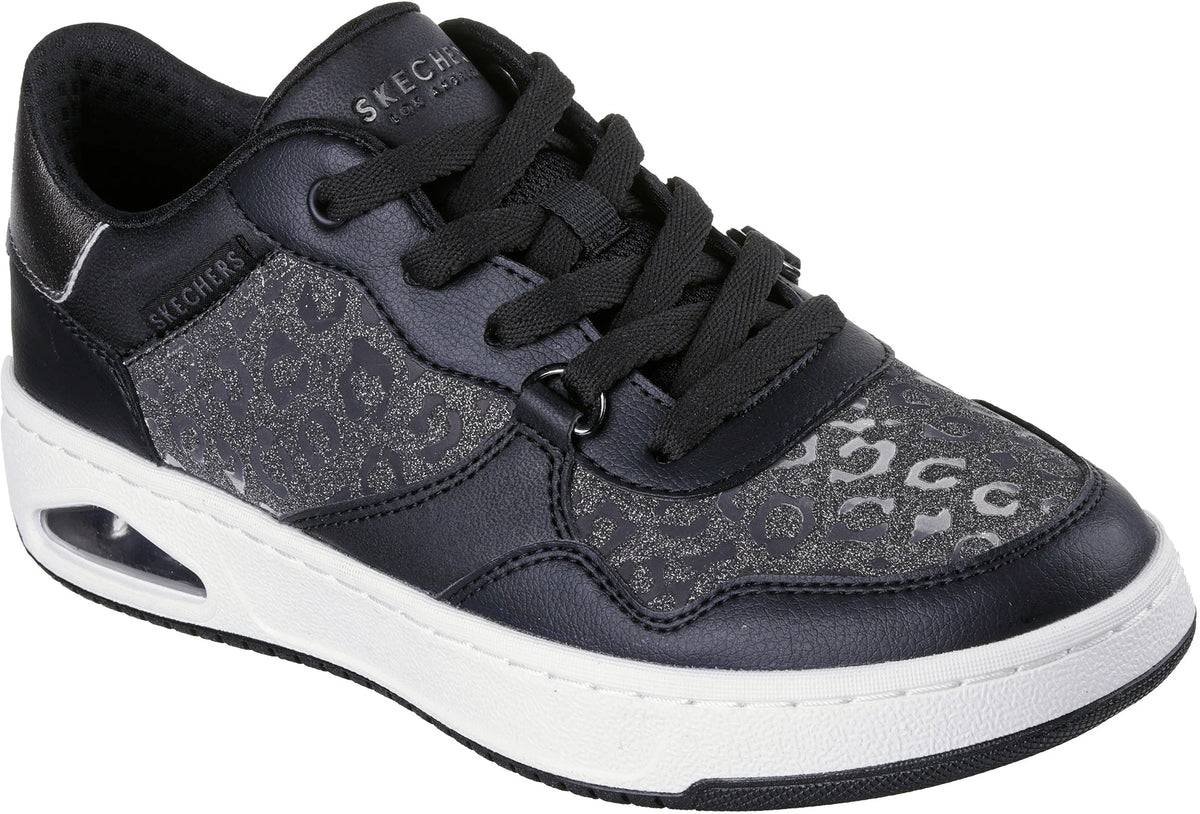 Skechers UNO CTL Subtle Shimmer Womens Shoes - Black