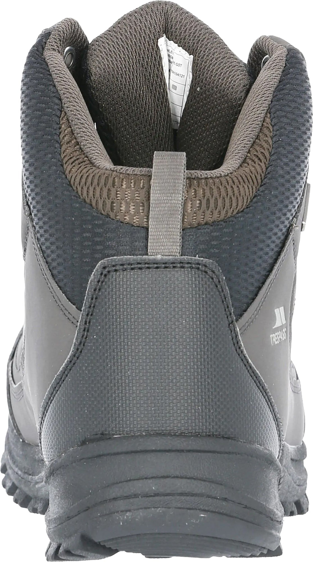 Trespass Finley Mid Waterproof Mens Walking Boots - Grey