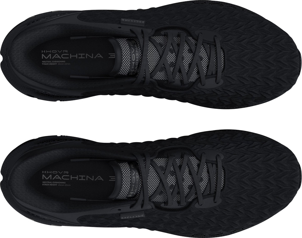 Under Armour HOVR Machina 3 Clone Mens Running Shoes - Black