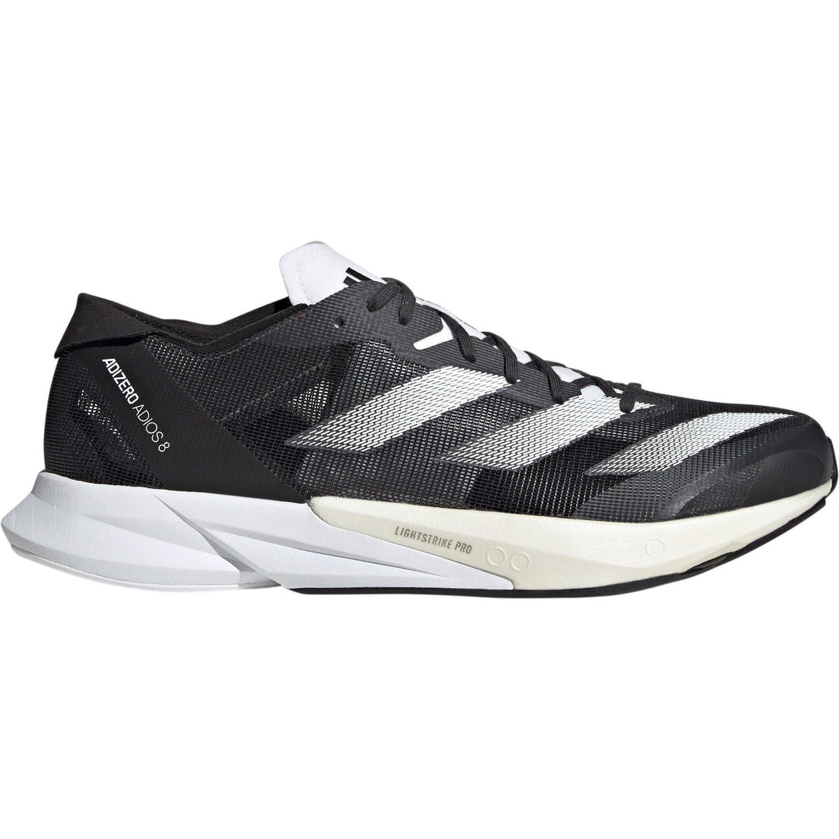 adidas Adizero Adios 8 Mens Running Shoes - Black