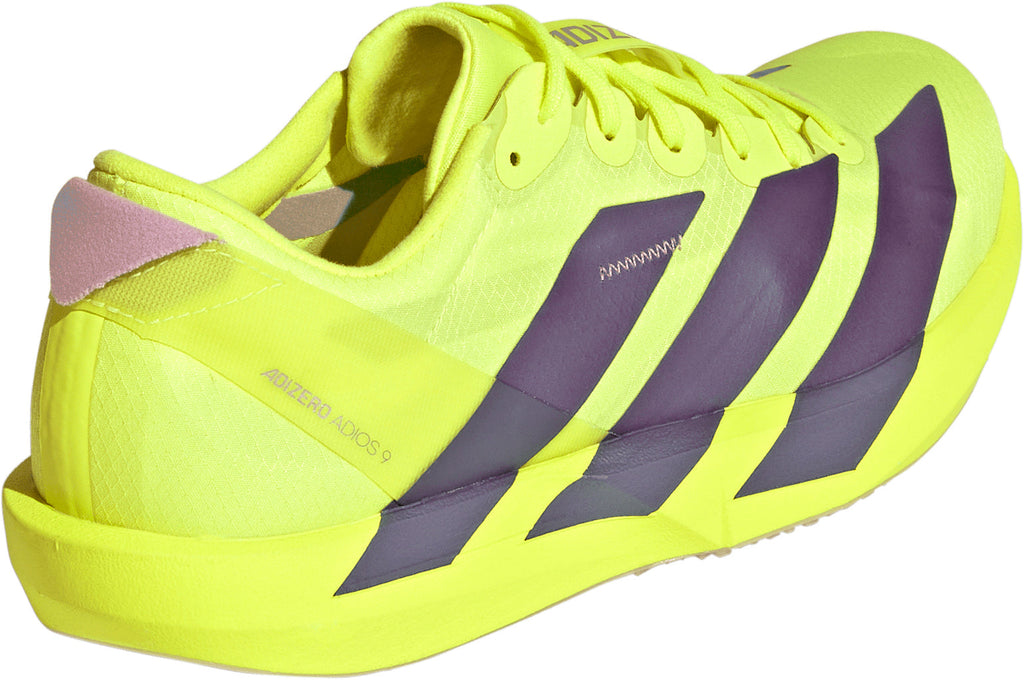 adidas Adizero Adios 9 Womens Running Shoes - Yellow